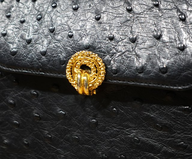 高級感満載！ ダチョウ柄 上質牛革 ハンドメード 紳士 レザーシューズ メンズ 本革革靴 ビジネスシューズ サイズ選択可P252 日本製 クライン・カルー オーストリッチ 無双仕立て ロングウォレット