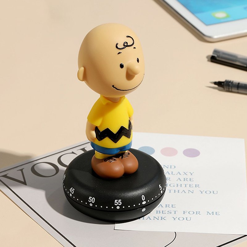 VIPO X Snoopy 史努比 Charlie Brown 倒數時計器 - 其他 - 塑膠 白色
