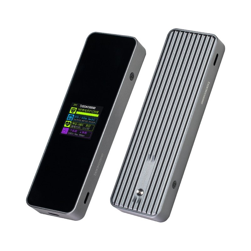 Dockcase M.2 NVMe SSD 鋁合金智能硬碟盒 DSWC1C-10 硬碟外接盒 - 電腦配件 - 其他材質 灰色