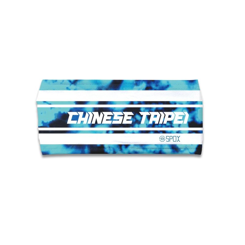 【中華隊 全島應援 CHINESE TAIPEI】潮流運動涼感 / 頭帶 - 運動配件 - 聚酯纖維 多色
