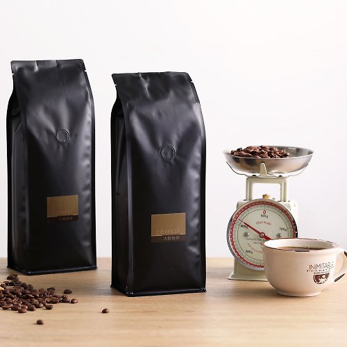 COFFEST大隱珈琲 【免運】樂活系列 綜合配方咖啡豆 十磅組 義式咖啡豆/曼巴咖啡豆