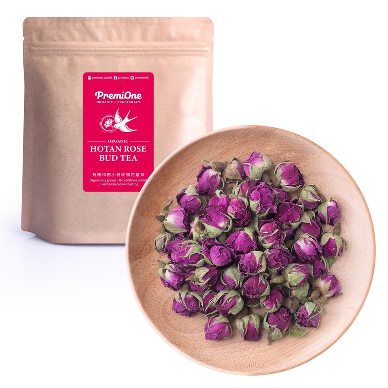 [Nourish beauty and relieve depression] Organic Hotan Sprig Rose Bud Tea - ชา - พืช/ดอกไม้ 