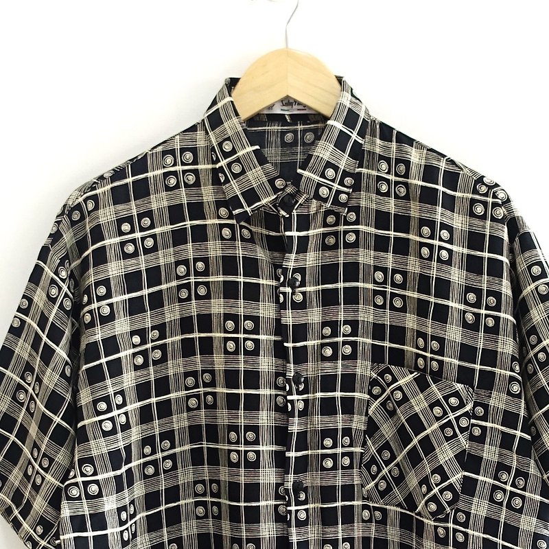 │Slowly | Trap - vintage shirt │vintage. Vintage. Art - Men's Shirts - Polyester Multicolor