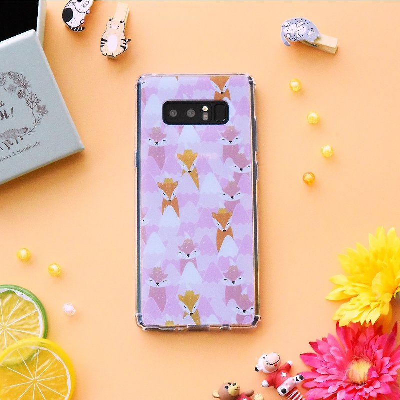 【NORWAY FOX- SPRING】ONOR CRYSTALS PHONE CASE - Phone Cases - Plastic Multicolor