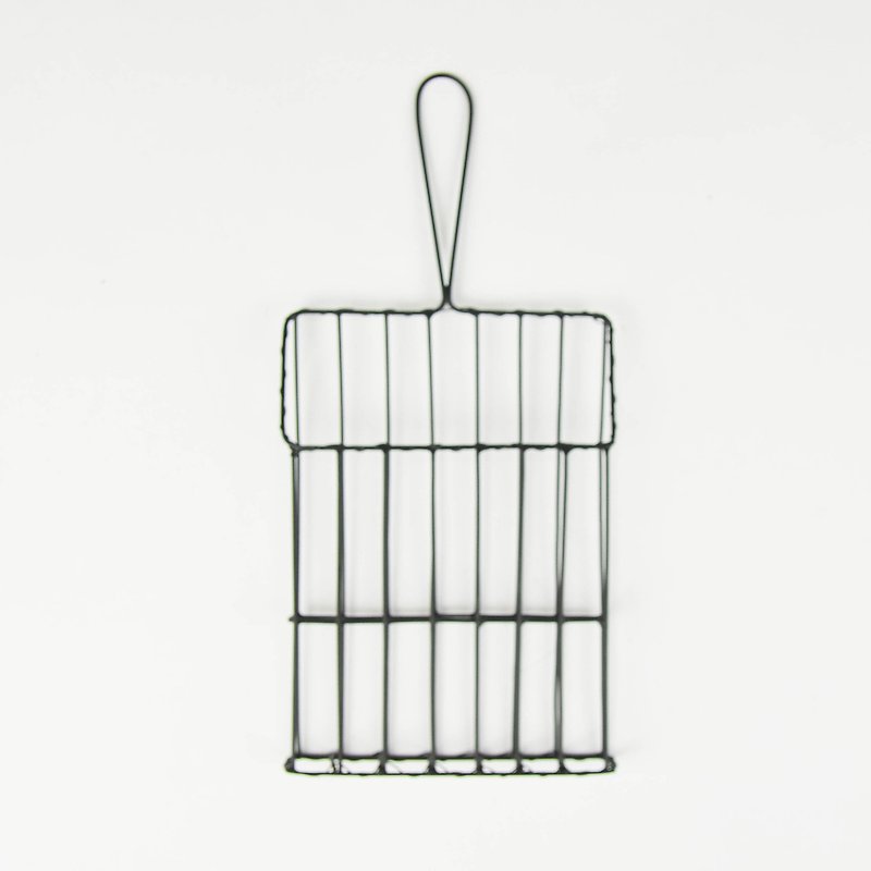 Card Block - Fair Trade - Shelves & Baskets - Other Metals Black