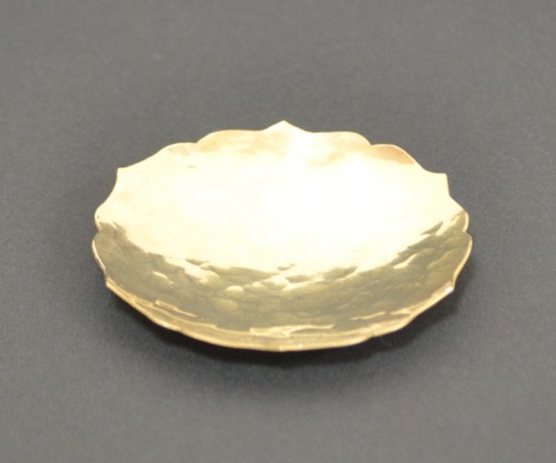 Brass plate 2 inches - Small Plates & Saucers - Pottery 