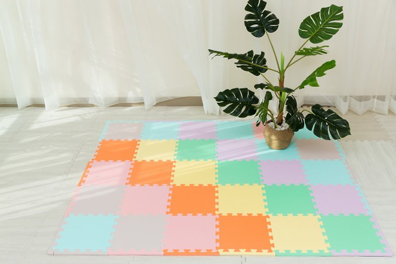 Diamond pattern floor mat 30x30x1.2cm (30 pieces in a set) - Crawling Pads & Play Mats - Other Materials 