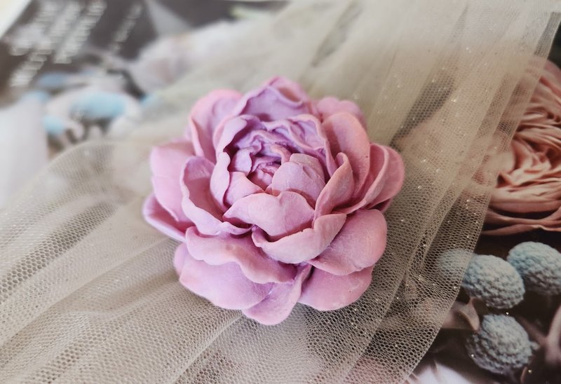 茉莉花擴香石/風口夾/石膏擺飾 禮盒裝 婚禮 聖誕禮物 - 香氛/精油/擴香 - 其他材質 