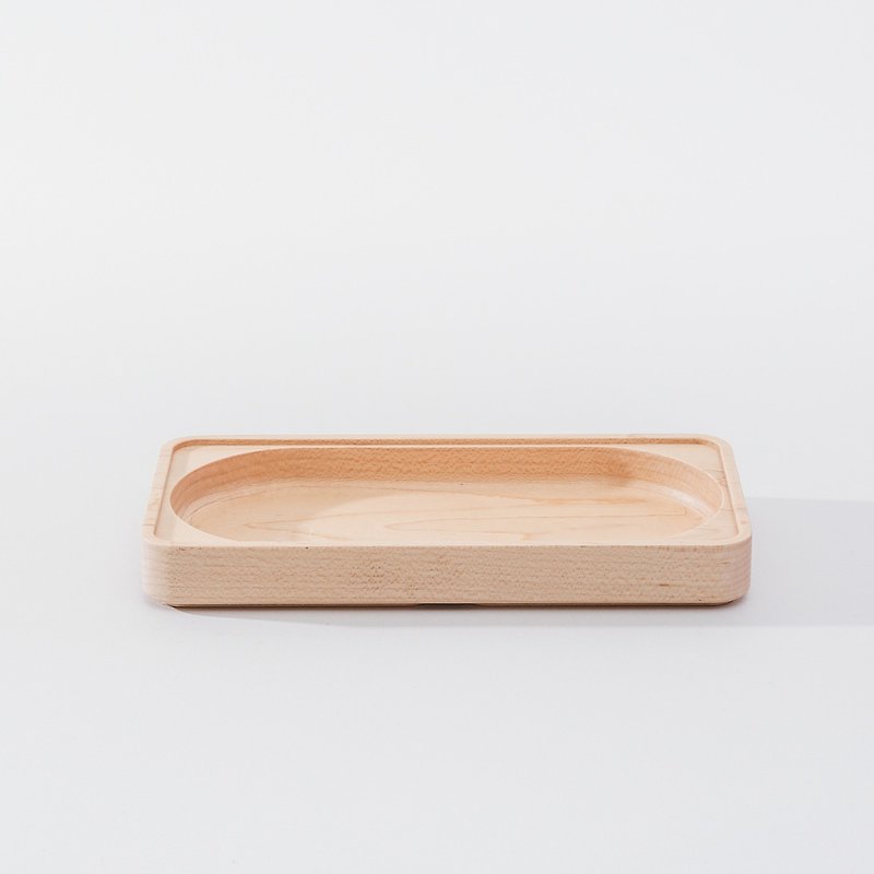 [Jeantopia] Zhiyin selection of solid wood stacking stationery storage single-compartment long plate | 1534802 - Other - Wood 