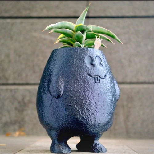 自圓其說3D設計 【蛋老大】3d盆器 塊根盆 多肉盆 3d列印 白馬城 象牙宮 盆 花器