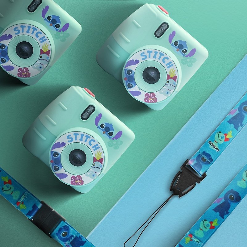 Disney-Kids Camera-Stitch - กล้อง - พลาสติก สีน้ำเงิน