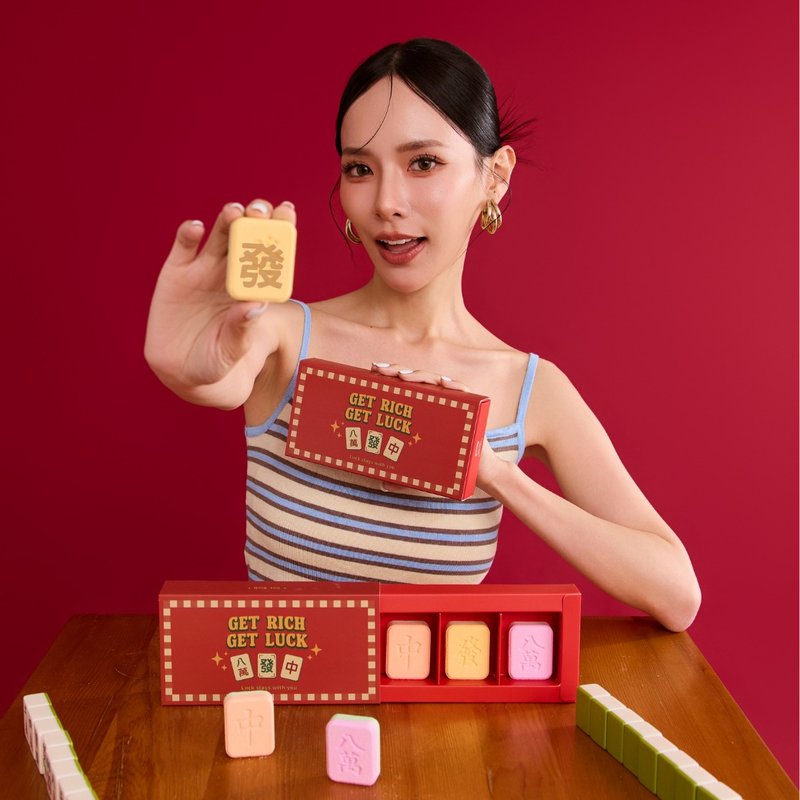 麻將泡腳球禮3入組+盲抽木漿棉 (含泡腳桶) - 其他 - 其他材質 