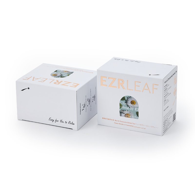 一澤茶【EZR Leaf】無咖啡因/薄荷洋甘菊草本茶/盒裝/袋裝/散茶 - 茶葉/茶包/水果茶 - 植物．花 