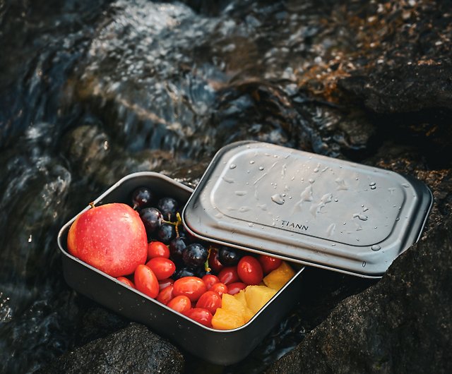 Lunch Box in Silver