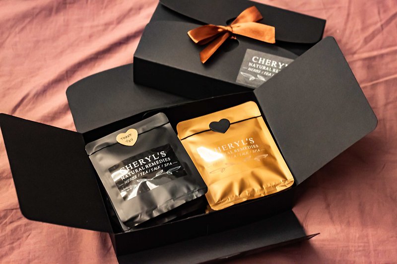 Organic Herbal Tea Anti-epidemic Series-Gift Box (12 packs) - ชา - พืช/ดอกไม้ สีดำ