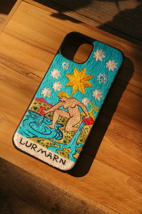 Psychedelic Grateful Dead Bear **Customize Embroidery** - Shop HORIZON MOON  Phone Cases - Pinkoi