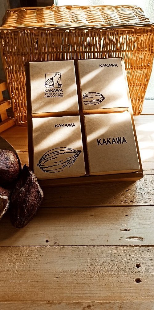 Kakawa Tree To Bar Chocolate 獨家手工禮盒_優惠中-純可可大賞組盒系列_原型堅果沖泡禮盒組999