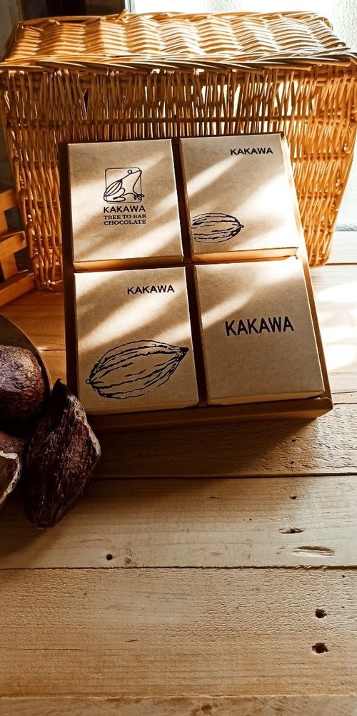 Kakawa Tree To Bar Chocolate 獨家手工禮盒 優惠中-純可可大賞組盒系列 原型堅果沖泡禮盒組999