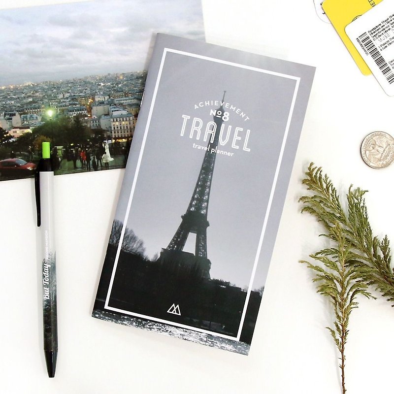 Second-Mansion - A Convenient Destination - Travel Notes - Paris, PLD64624 - Notebooks & Journals - Paper Gray