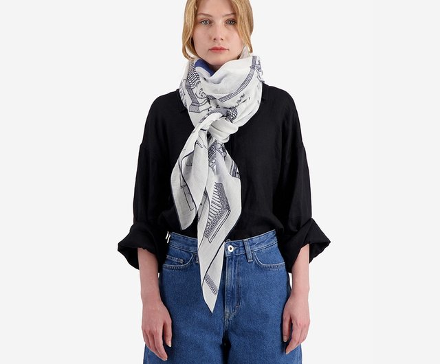 秋冬必須アイテム】TOTME トーテム ウールカシミヤスカーフ マフラー