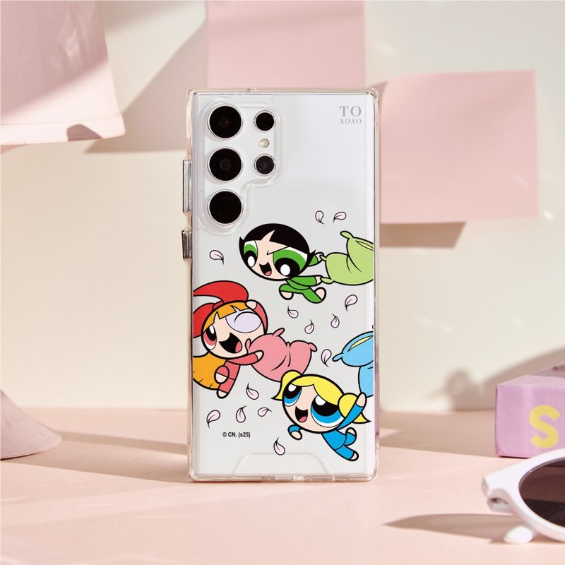 飛天小女警枕頭派對防摔透明SAMSUNG手機殼 - 手機殼/手機套 - 塑膠 多色