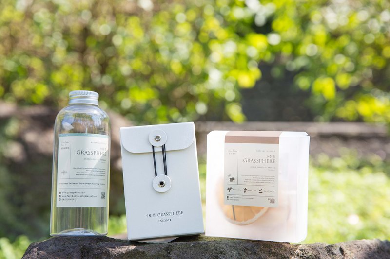 ❖ ❖ grass as an integrated experience group | vanilla vanilla tea & dried fruit water (cold soak gift bottle) - Tea - Fresh Ingredients Green