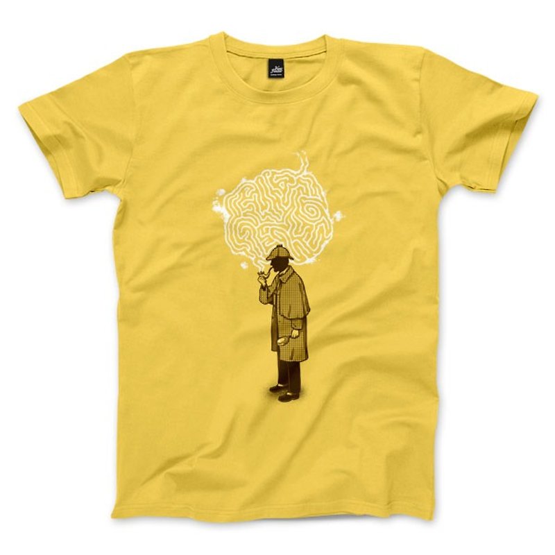 Fulmis-Yellow-Unisex T-shirt - Men's T-Shirts & Tops - Paper Yellow