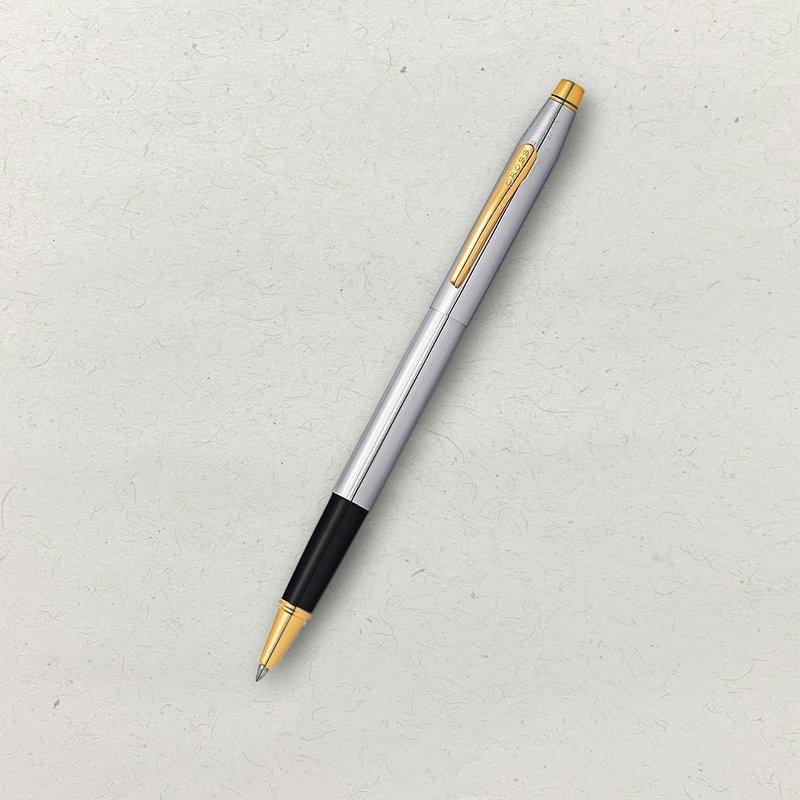 【CROSS】經典世紀 金鉻鋼珠筆(原廠正貨) - 鋼珠筆 - 其他金屬 銀色