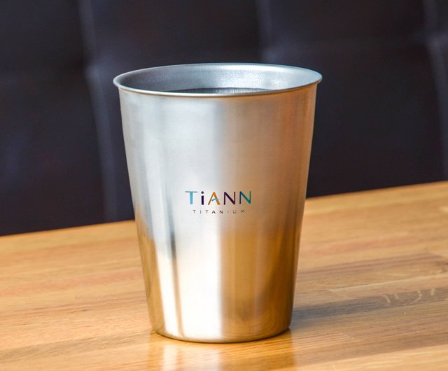 Titanium Travel Mug, Straw Travel Mug