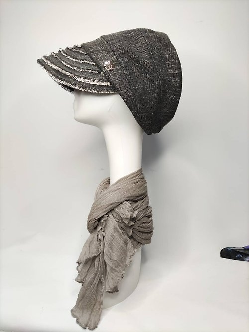 米唐亞時尚-藝術商品化-客製商品 Don-Ya Mi Fashion法式貝蕾報童帽 訂製帽-小眾設計師品牌