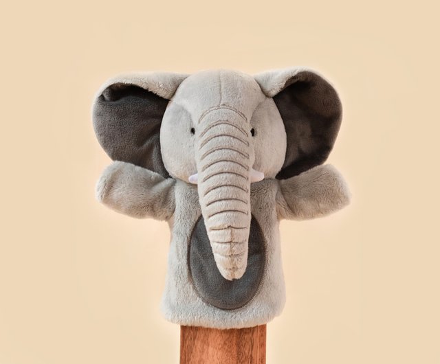 SimpliCute | Toby the Elephant Hand Puppet - Shop SimpliCute