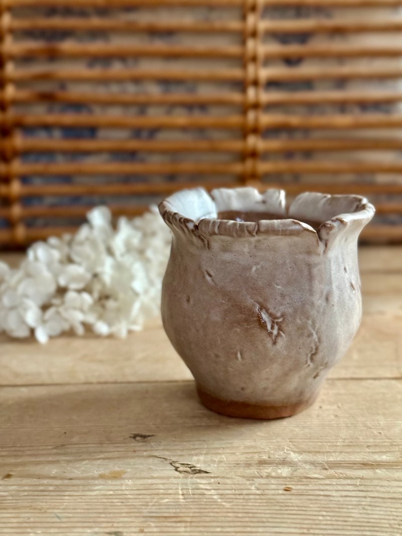 Unique white matte glazed vsae - Pottery & Ceramics - Pottery 