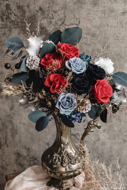 OWN Flower花藝設計 婚禮捧花/永生花捧花/不凋花捧花/新娘捧花/手綁捧花/客製捧花/花