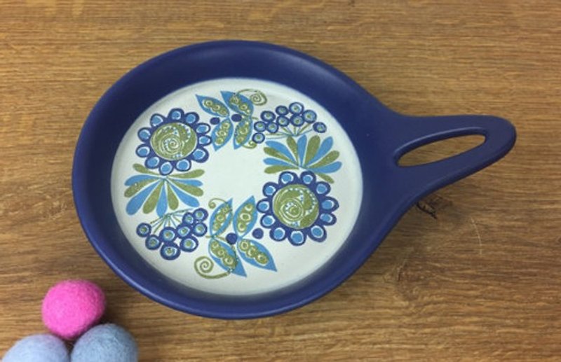 ノルウェーFiggjoフリント陶器のグラタン皿 - 花瓶・植木鉢 - 陶器 ブルー