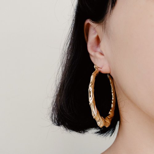 B95 used vintage gold サークル ピアス アクセサリー B95 used vintage gold サークル ピアス アクセサリー