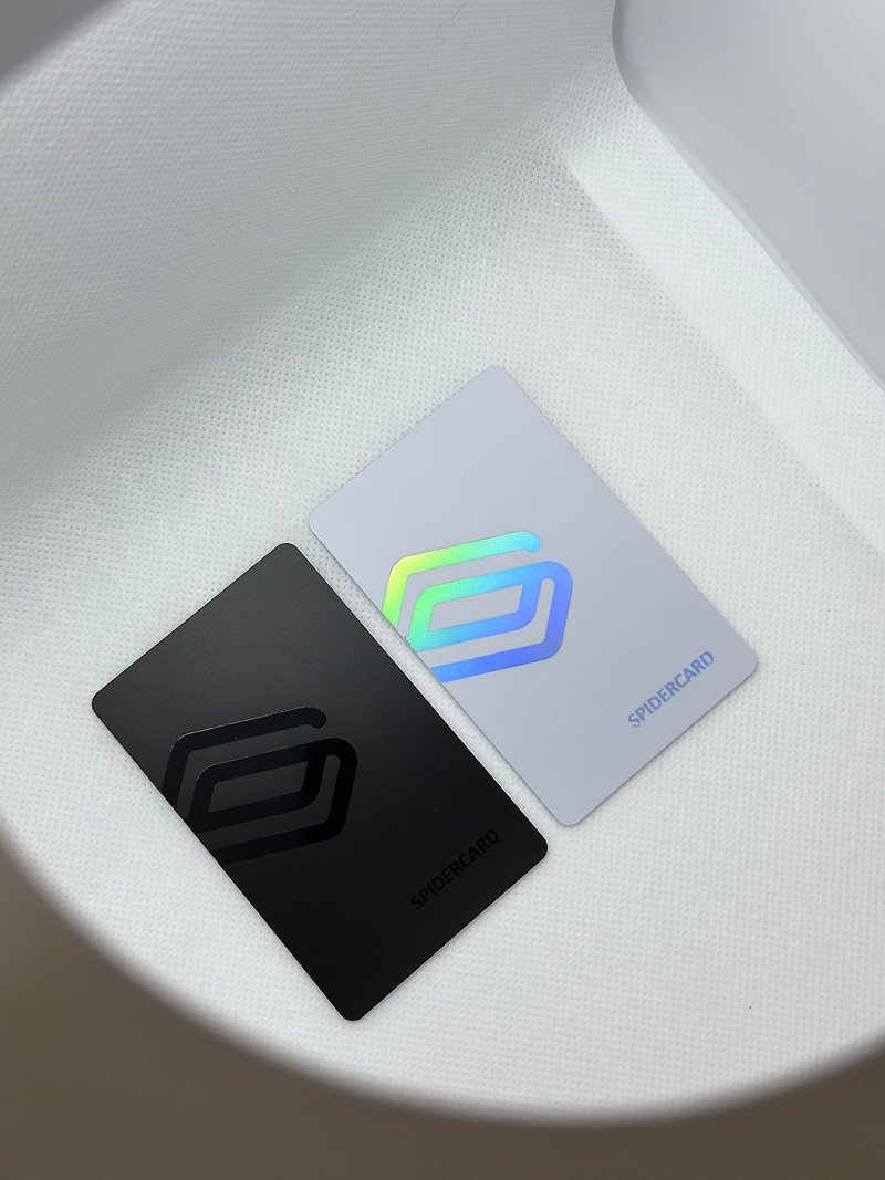Galaxy Dual Card Set - SpiderCard Digital Business Card NFC Card - แกดเจ็ต - พลาสติก 