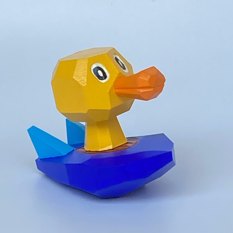 BABY BOAT - 公仔/玩偶 - 木頭 藍色