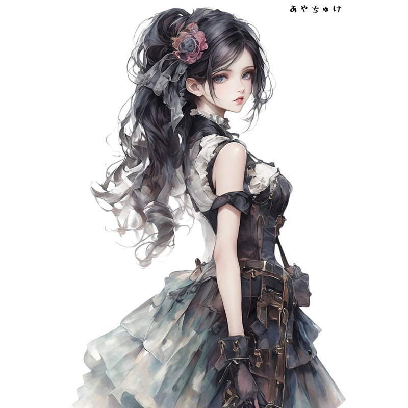 【5月下旬新作】07-087-0049 コラージュステッカー - 貼紙 - 紙 