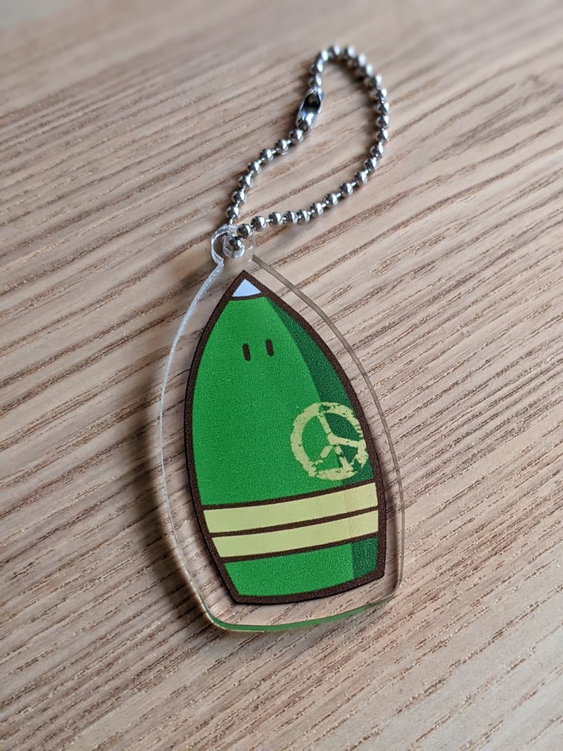 Victory Fireworks Acrylic Cannonball Pendant - Charms - Acrylic Green