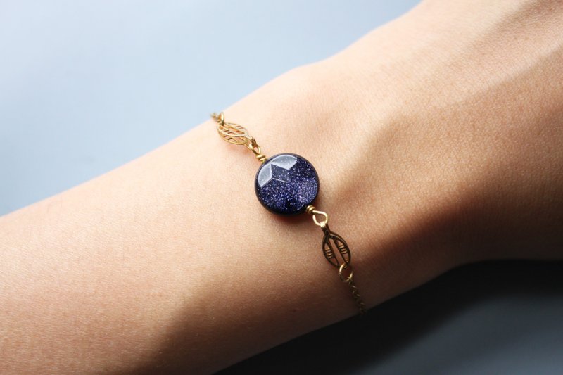 Astrolabe - bracelet - สร้อยข้อมือ - หิน สีน้ำเงิน