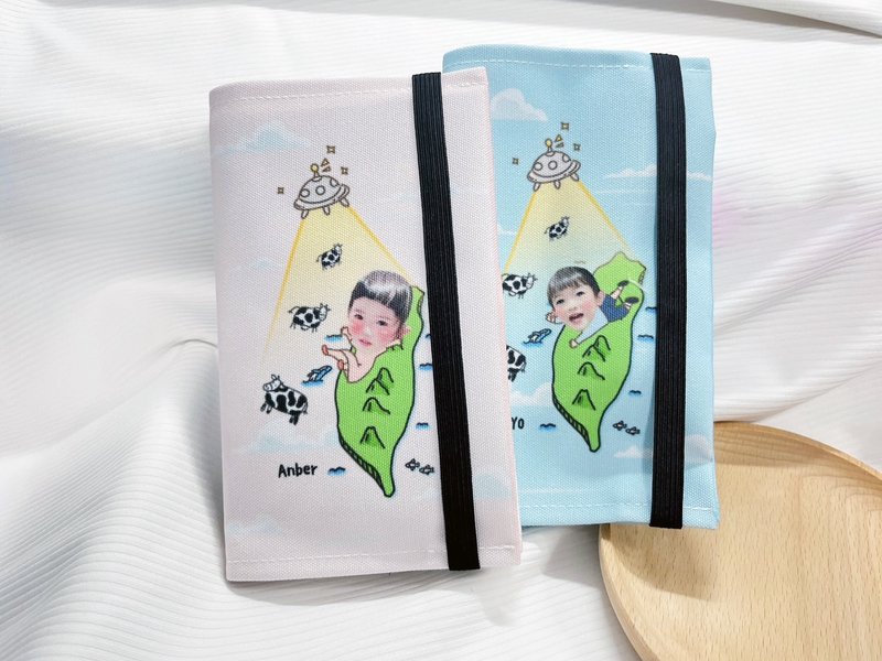 客製化護照套 保護套 護照卡套 專用保護套 護照套 禮物 客製化 - 護照夾/護照套 - 棉．麻 多色