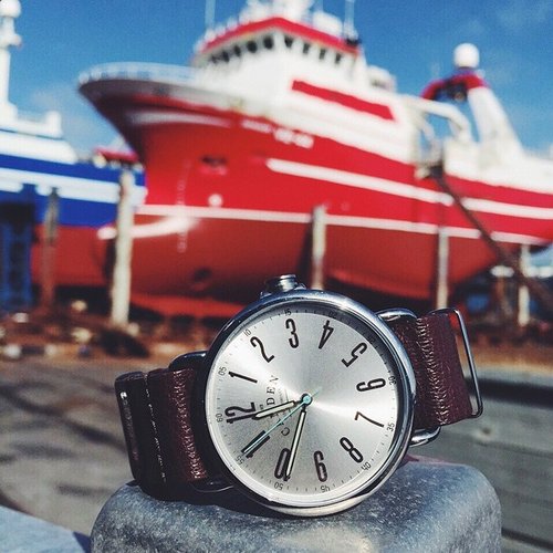 Handiin Camden Watch｜純英國血統 都會雅痞個性真皮腕錶