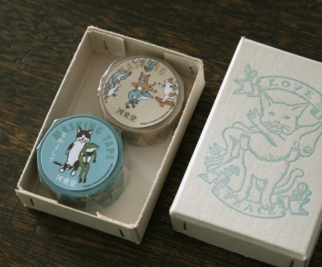 BOXギフト マスキングテープセット - ショップ 河童堂 マスキング