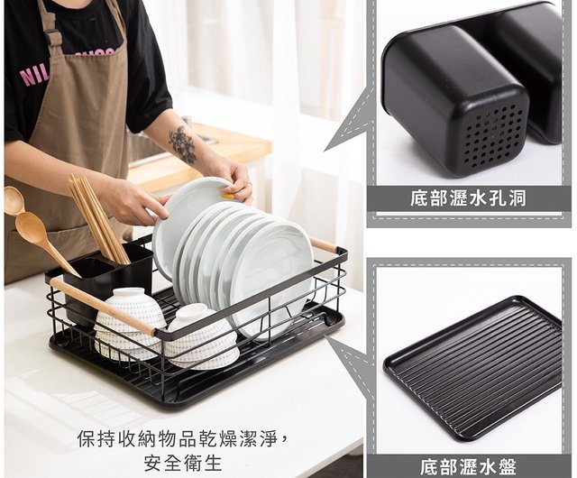 Multifunctional Stainless Steel Dish Rack