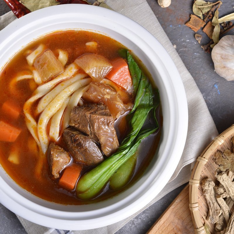 【溫國智主廚】紅燒牛肉麵 700g/4包 - 拌麵/麵條/米粉 - 新鮮食材 