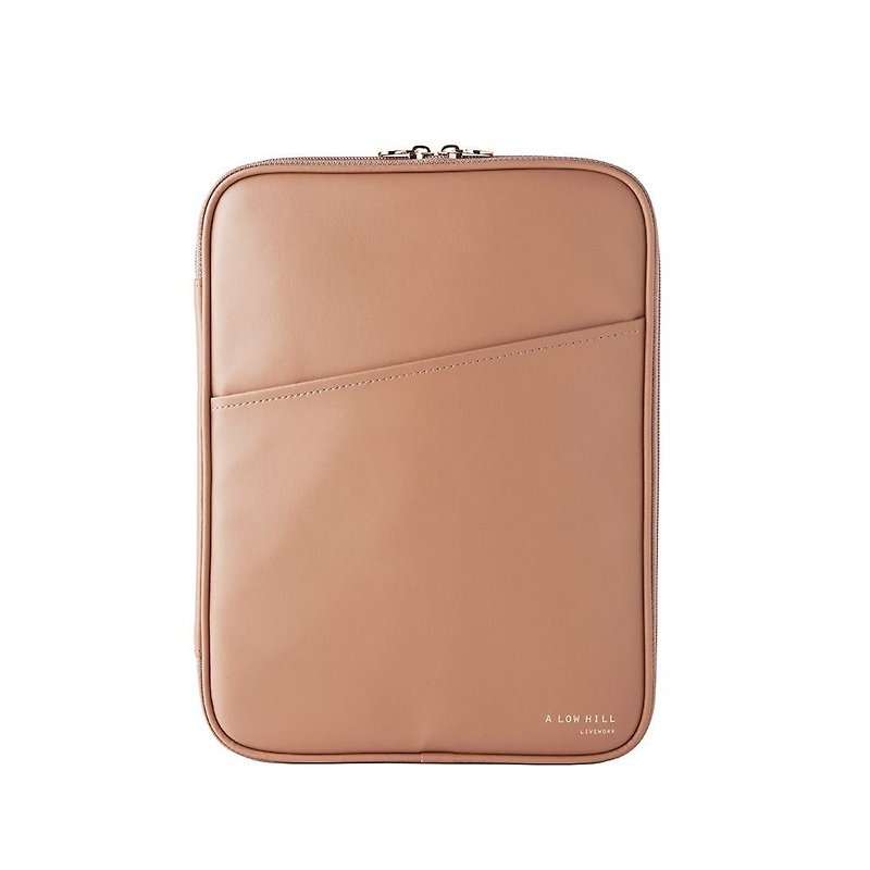 Livework Collection Dry Flower Leather 3C Flat Pack Ver.4-Dry Rose, LWK54753 - Laptop Bags - Faux Leather Pink
