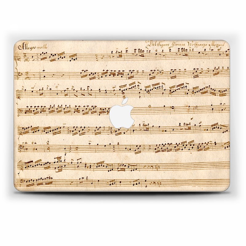 Mozart MacBook case MacBook Pro M1 MacBook Air case MacBook Pro M2 case  1725 - 平板/電腦保護殼 - 塑膠 