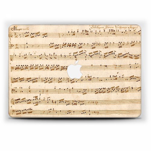 ModCases Mozart MacBook case MacBook Pro M1 MacBook Air case MacBook Pro M2 case 1725