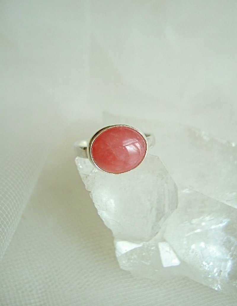 Inca Rose Ring No. 13.5 - แหวนทั่วไป - เครื่องเพชรพลอย สีแดง