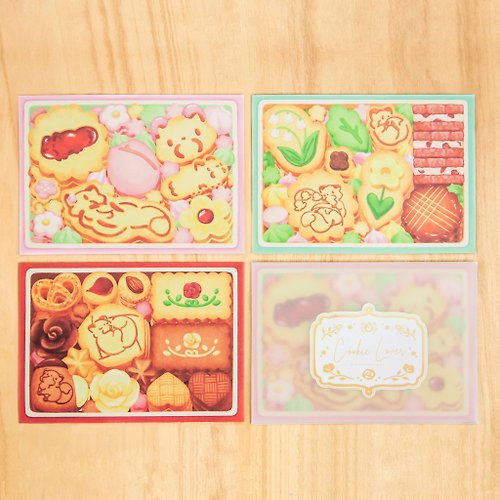 狐日和 | Cookie Lover |餅乾盒明信片組